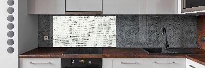 Panel lacobel Ľanové biele plátno