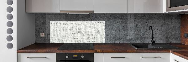 Panel lacobel Ľanové biele plátno