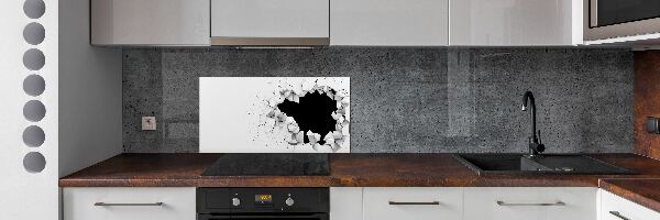 Panel do kuchyne Diera v stene