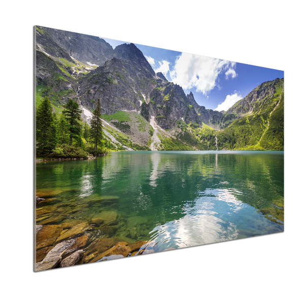 Panel do kuchyne Morské oko Tatry