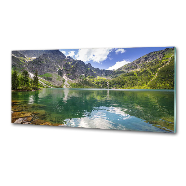 Panel do kuchyne Morské oko Tatry