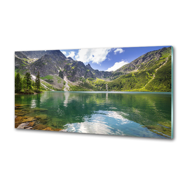 Panel do kuchyne Morské oko Tatry