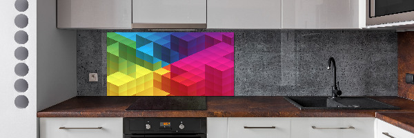 Panel do kuchyne Geometrické pozadie