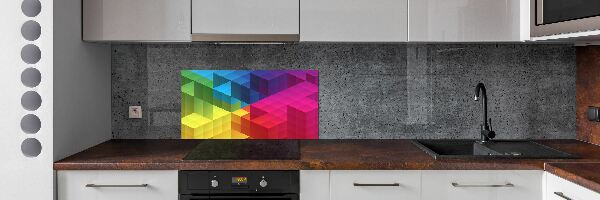 Panel do kuchyne Geometrické pozadie