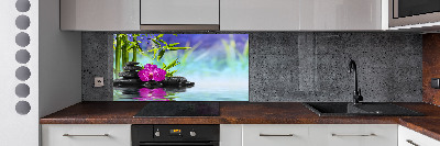 Panel do kuchyne Orchidea bambus