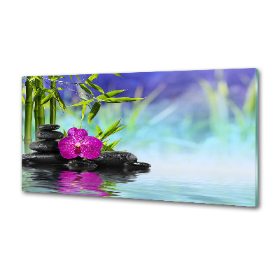 Panel do kuchyne Orchidea bambus