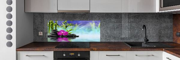 Panel do kuchyne Orchidea bambus
