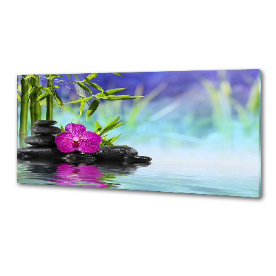 Panel do kuchyne Orchidea bambus