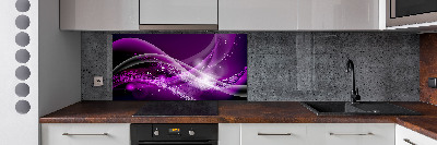Panel do kuchyne Abstraktné vlna
