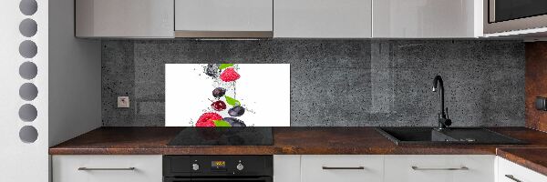 Dekoračný panel sklo Ovocie a voda