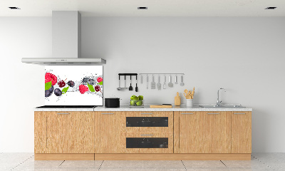 Dekoračný panel sklo Ovocie a voda
