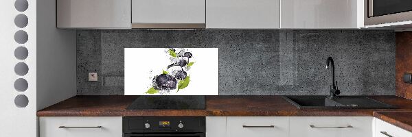 Panel do kuchyne Čučoriedky s ľadom