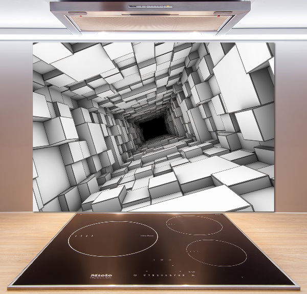 Panel do kuchyne Tunel z kociek