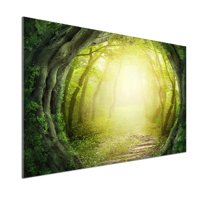 Panel do kuchyne Tunel zo stromov