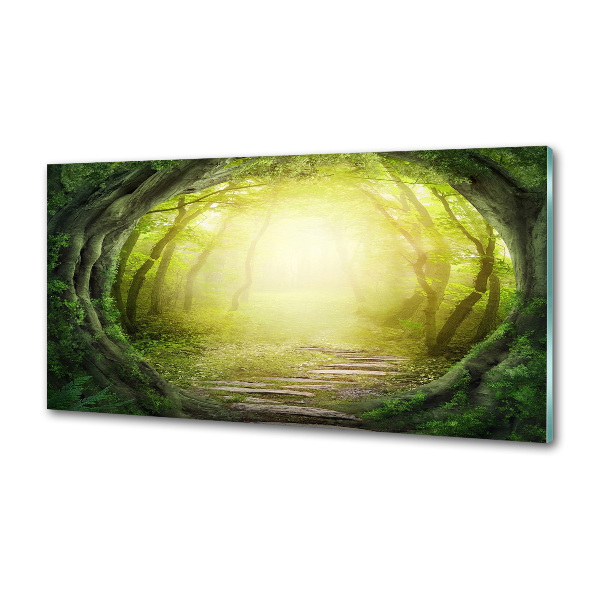 Panel do kuchyne Tunel zo stromov