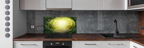 Panel do kuchyne Tunel zo stromov
