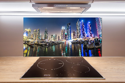 Dekoračný panel sklo nočné Dubai