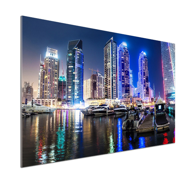 Dekoračný panel sklo nočné Dubai