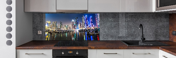 Dekoračný panel sklo nočné Dubai