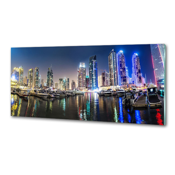 Dekoračný panel sklo nočné Dubai