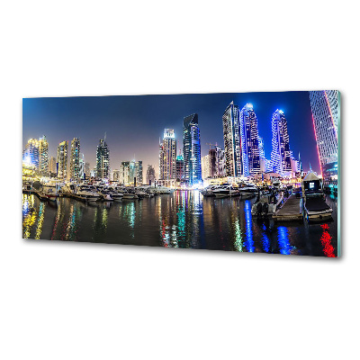 Dekoračný panel sklo nočné Dubai