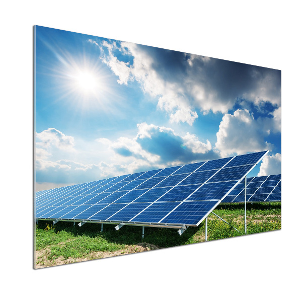 Panel do kuchyne Slnečné batérie