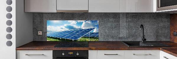 Panel do kuchyne Slnečné batérie