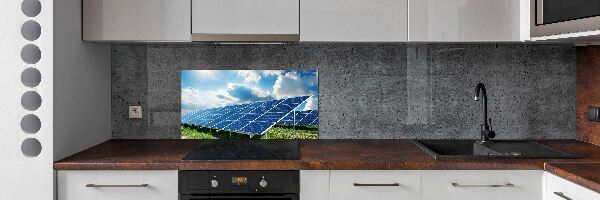 Panel do kuchyne Slnečné batérie
