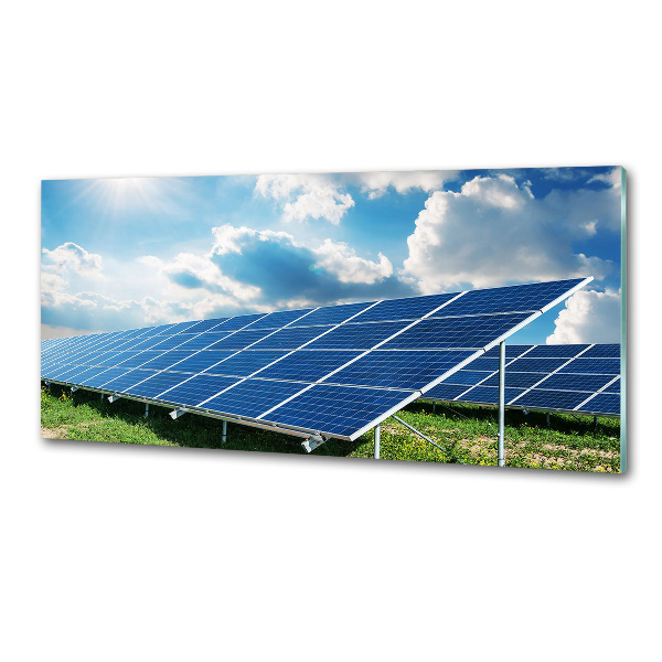 Panel do kuchyne Slnečné batérie