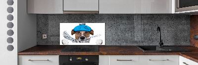Dekoračný panel sklo Chorý pes