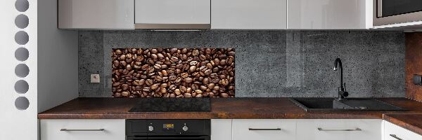Dekoračný panel sklo Zrnká kávy