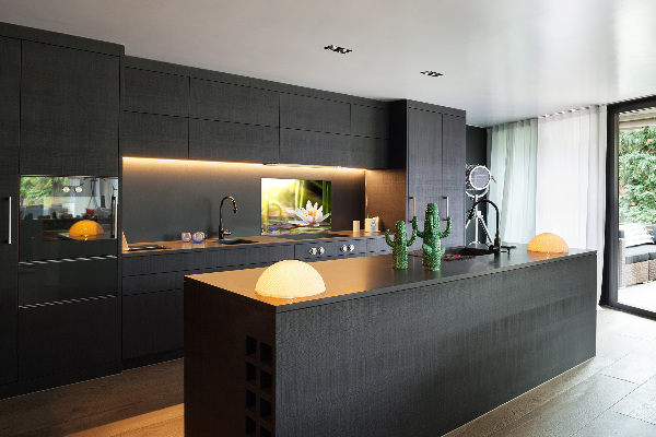 Dekoračný panel sklo Vodné ľalie