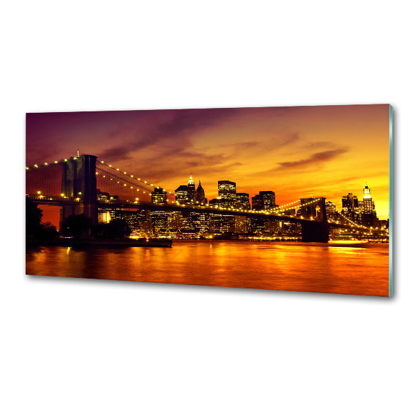Panel do kuchyne Brooklynský most