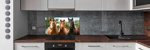 Dekoračný panel sklo Tri kone