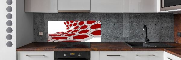 Panel do kuchyne Abstrakcie 3D