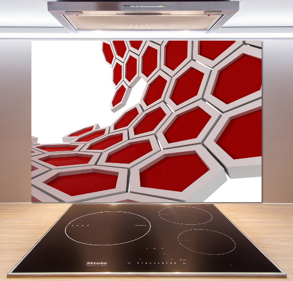 Panel do kuchyne Abstrakcie 3D