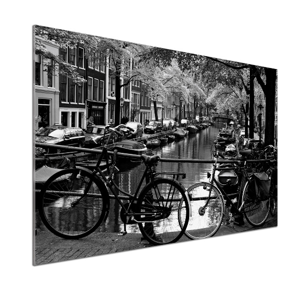 Panel do kuchyne Kolesá Amsterdam