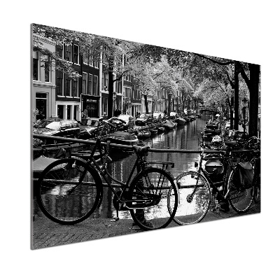 Panel do kuchyne Kolesá Amsterdam