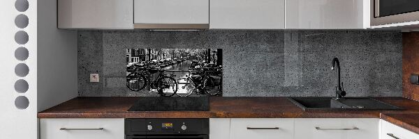 Panel do kuchyne Kolesá Amsterdam