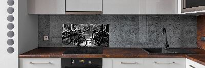 Panel do kuchyne Kolesá Amsterdam