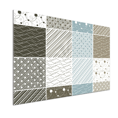 Panel do kuchyne Geometrické vzory