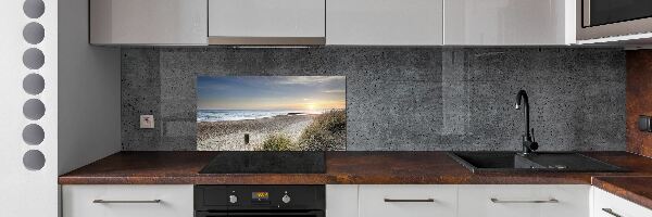 Panel lacobel Západ slnka a duny