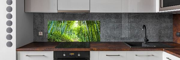 Panel do kuchyne Bambusový les