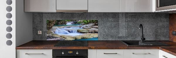 Panel do kuchyne Kaskáda v lese