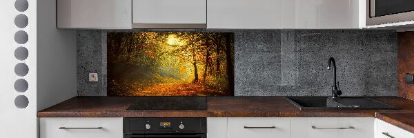 Dekoračný panel sklo Jesenný les