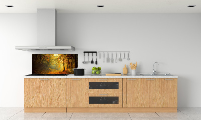 Dekoračný panel sklo Jesenný les
