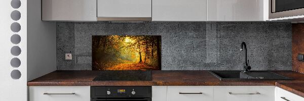 Dekoračný panel sklo Jesenný les