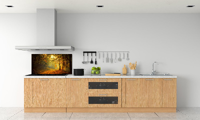 Dekoračný panel sklo Jesenný les