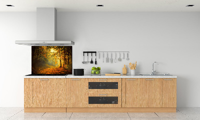 Dekoračný panel sklo Jesenný les