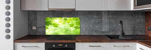 Panel do kuchyne Lístie gaštanu